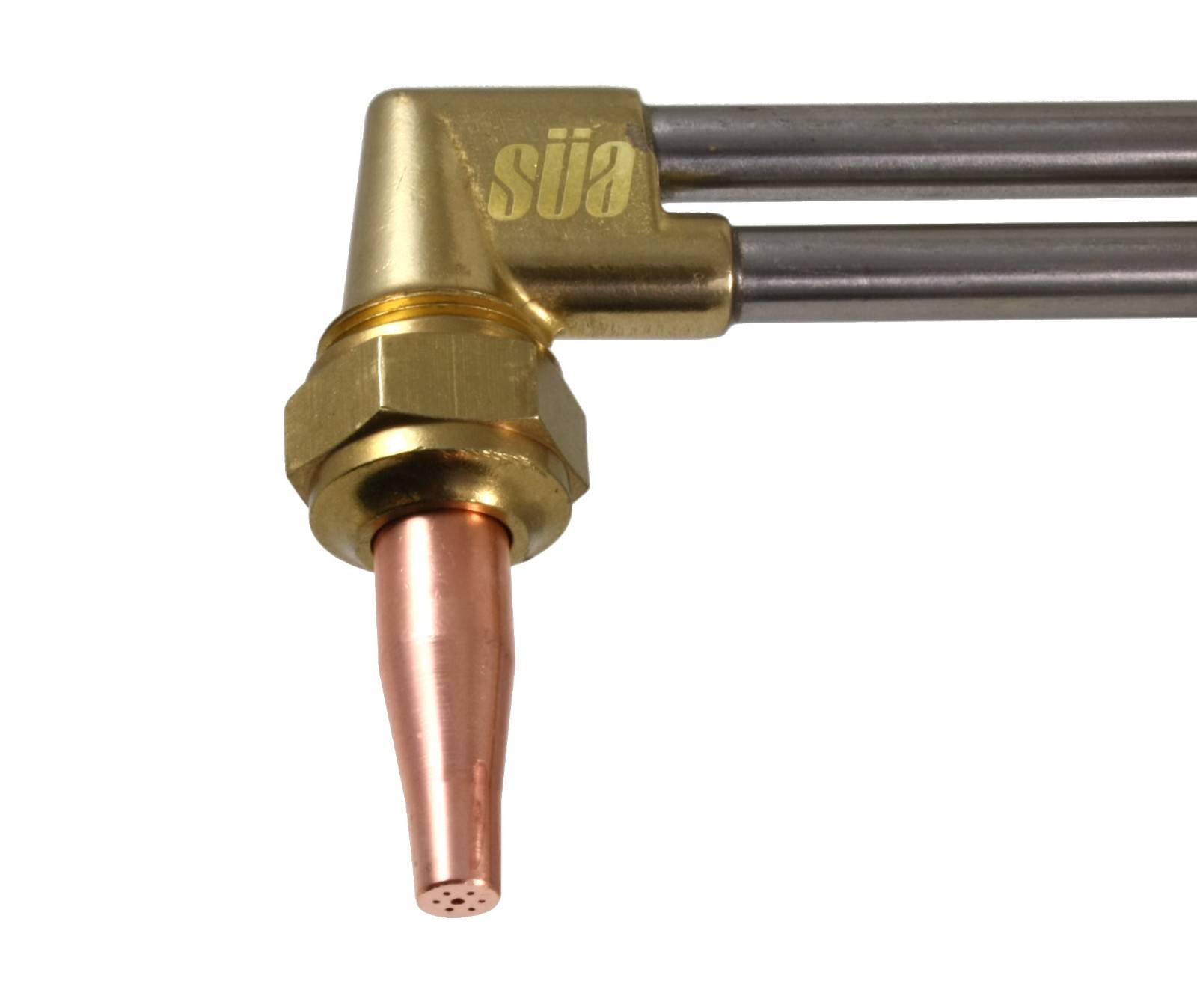 SÜA Oxyfuel Torch w/ Check Valves and Cutting, Heating & Welding Tips