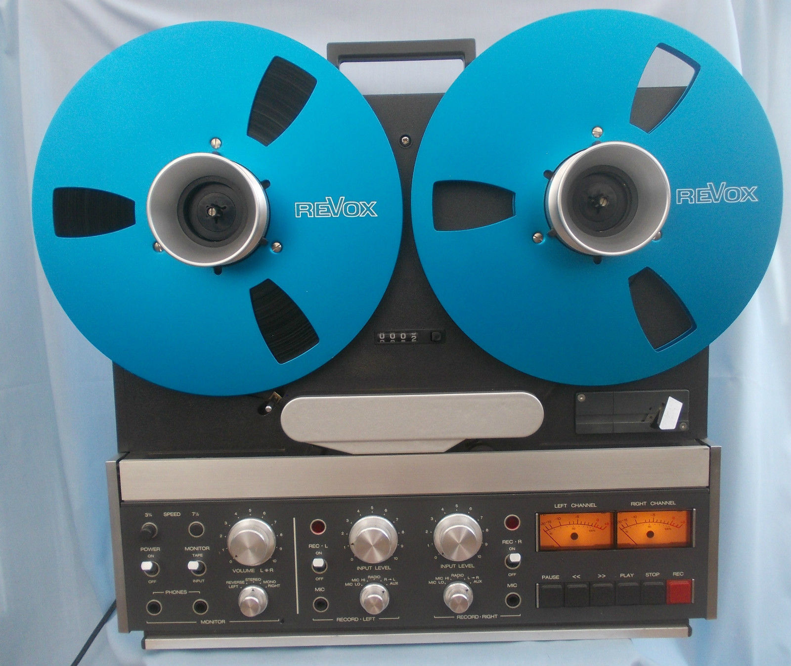 Revox Vintage Reel-to-Reel Tape Recorders