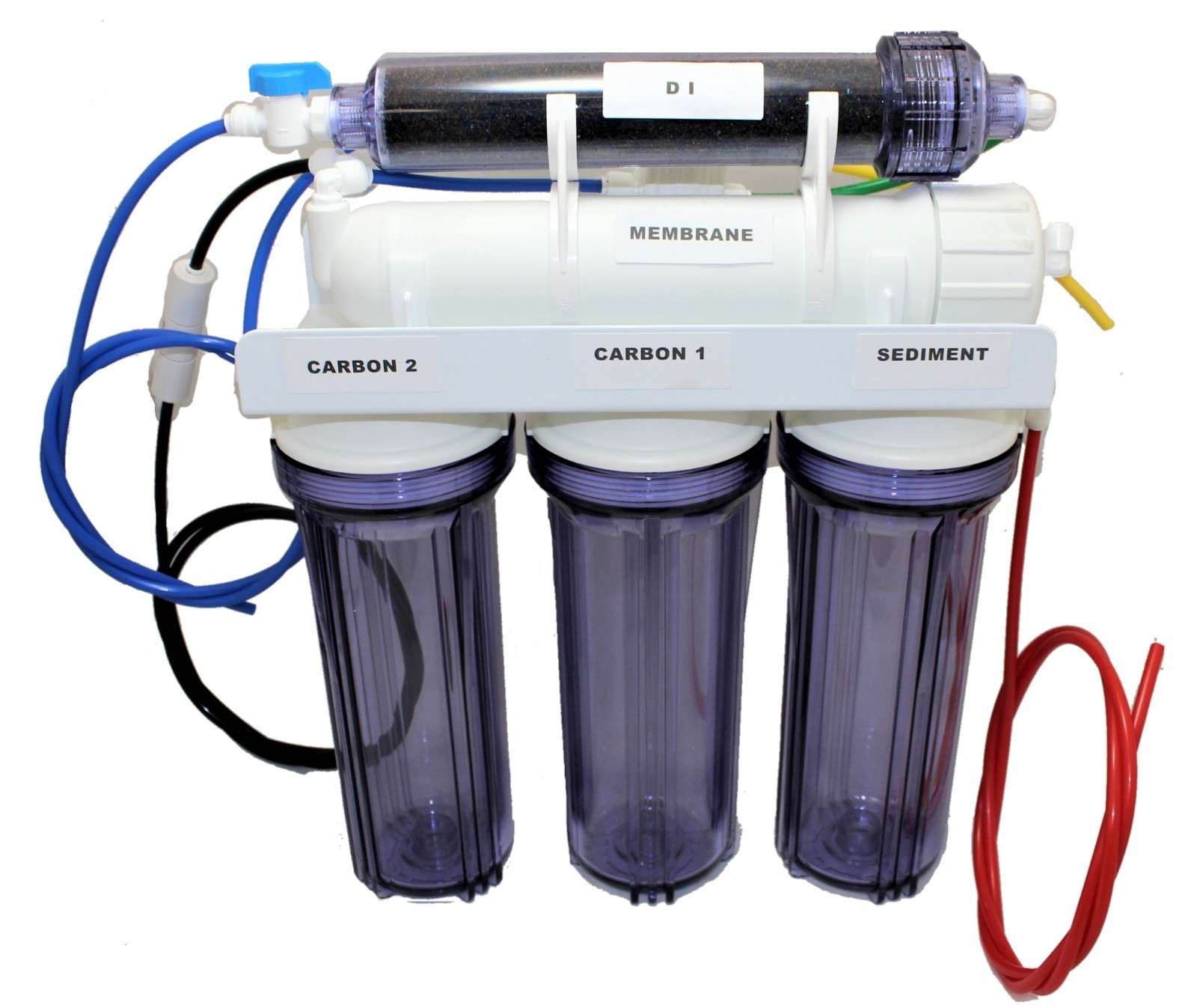 DI Reverse Osmosis Deionization System 5 Stage RO 100 GPD Aquarium Water Filter eBay