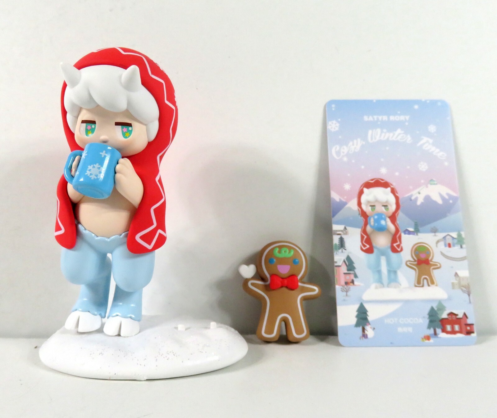 Pop Mart Satyr Rory Cozy Winter Time Mini Figure Hot Cocoa
