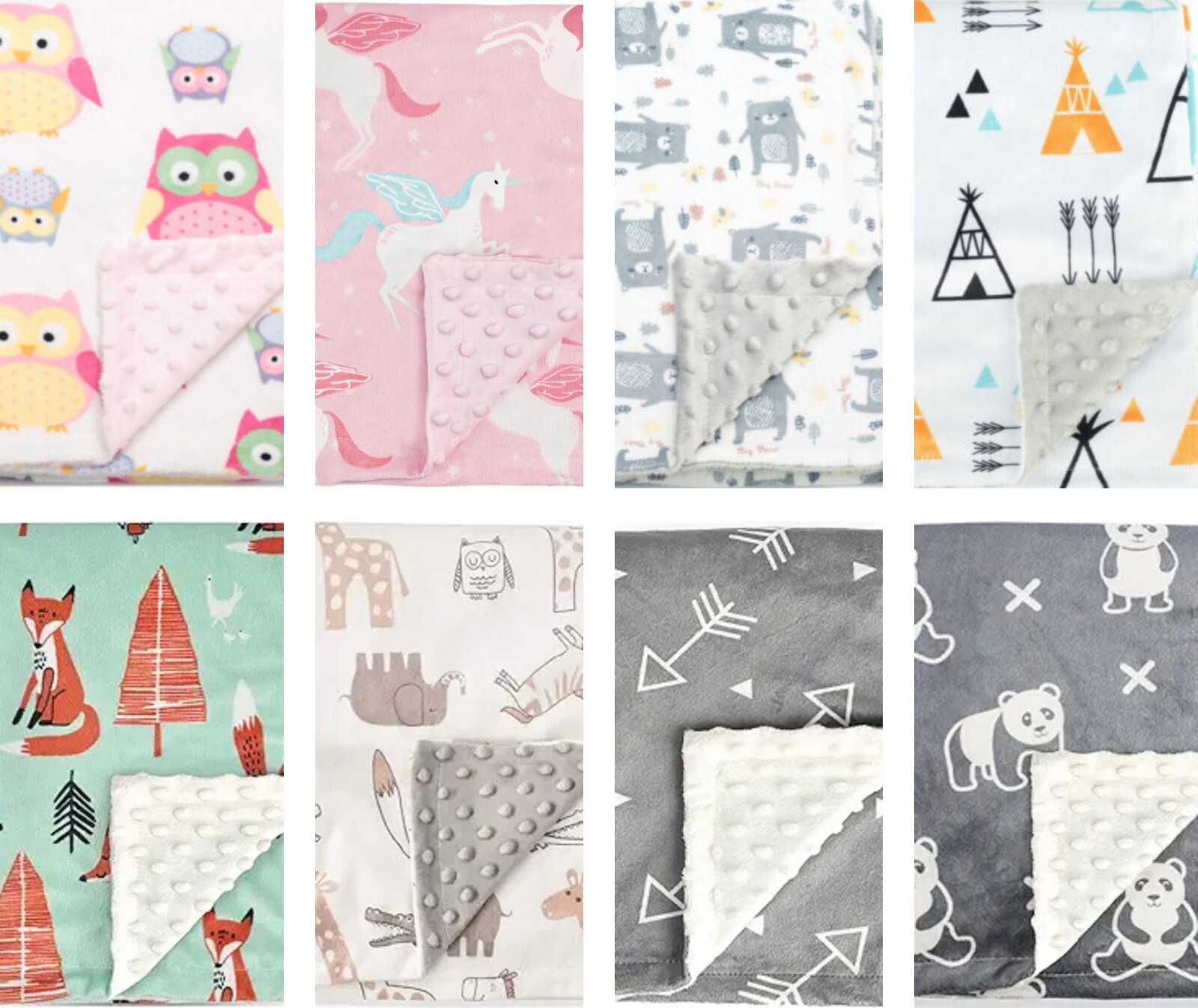 Soft With Double Layer Dotted Backing Ultra Soft And Kids Blanket