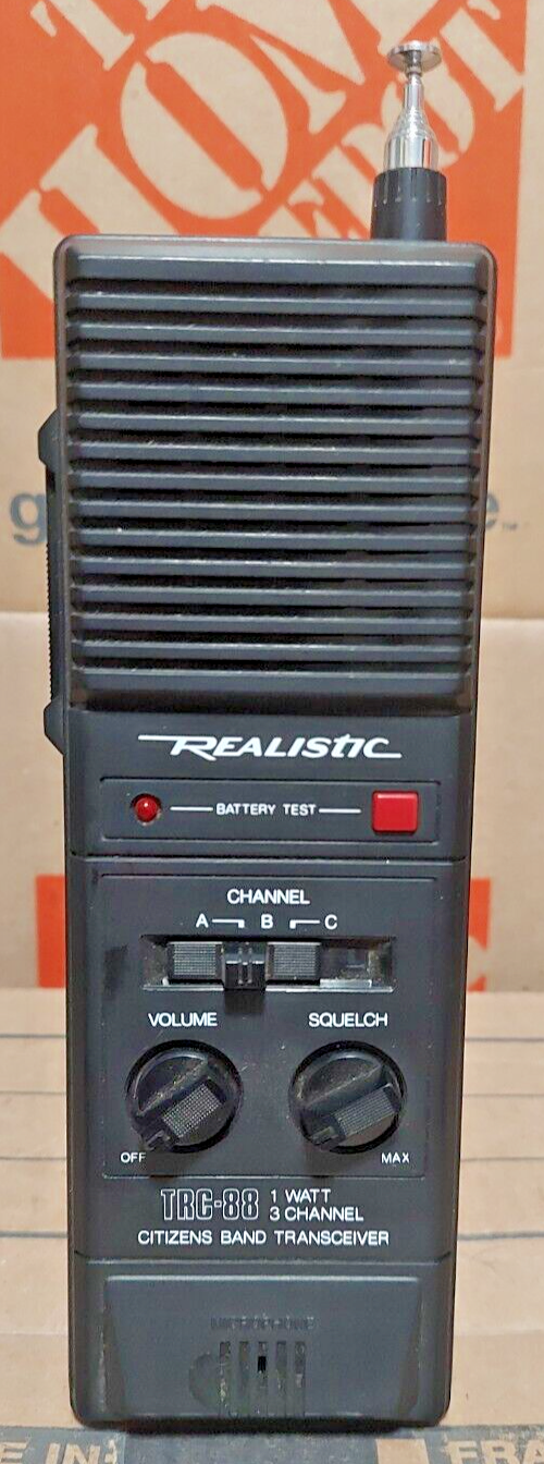 MINT Realistic TRC-88 Walkie Talkie- Stranger Things Citizens Band Transce