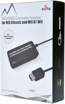 NEW NES SNES SFC Controller to for Wii NES Classic Edition Mini Adapter Mayflash