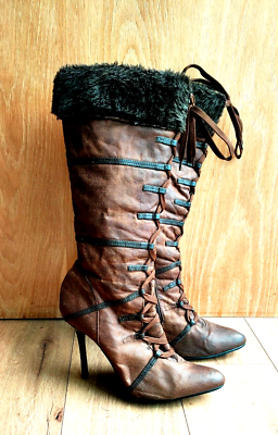 Ladies clearance fancy boot