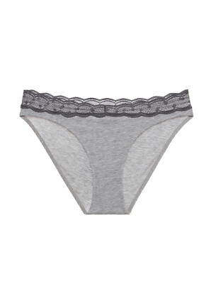 CLEARANCE - Bella Avi Tween Bikini 2-Pack in Heather Gray - S, M, L, XL