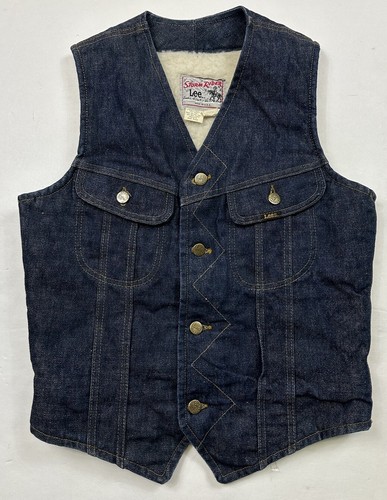 ジャケット・アウター 70s Lee STORM RIDER quilting vest vintage 70s Lee Storm Rider denim vest – 86 Vintage