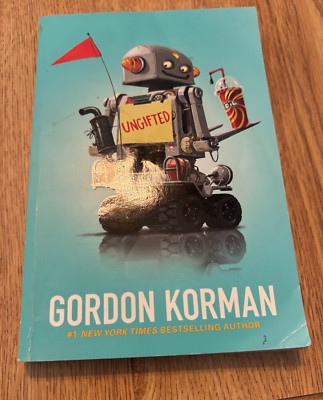 Signed Copy of Ungifted by Gordon Korman (2014, Trade Paperback)