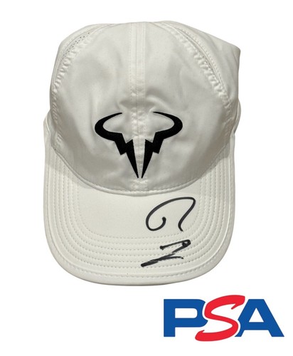 Rafael Nadal Signed Autographed Nike Rafa Tennis Hat Cap PSA