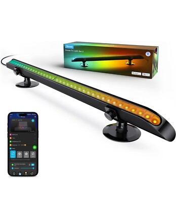 Smart TV Light Bar, Upgraded 31 Inch LED Light Bar with Scene and Music Modes