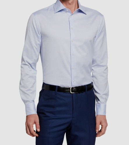 EMPORIO ARMANI ダークブルー 長袖シャツ M EMPORIO ARMANI ダークブルー 長袖シャツ M