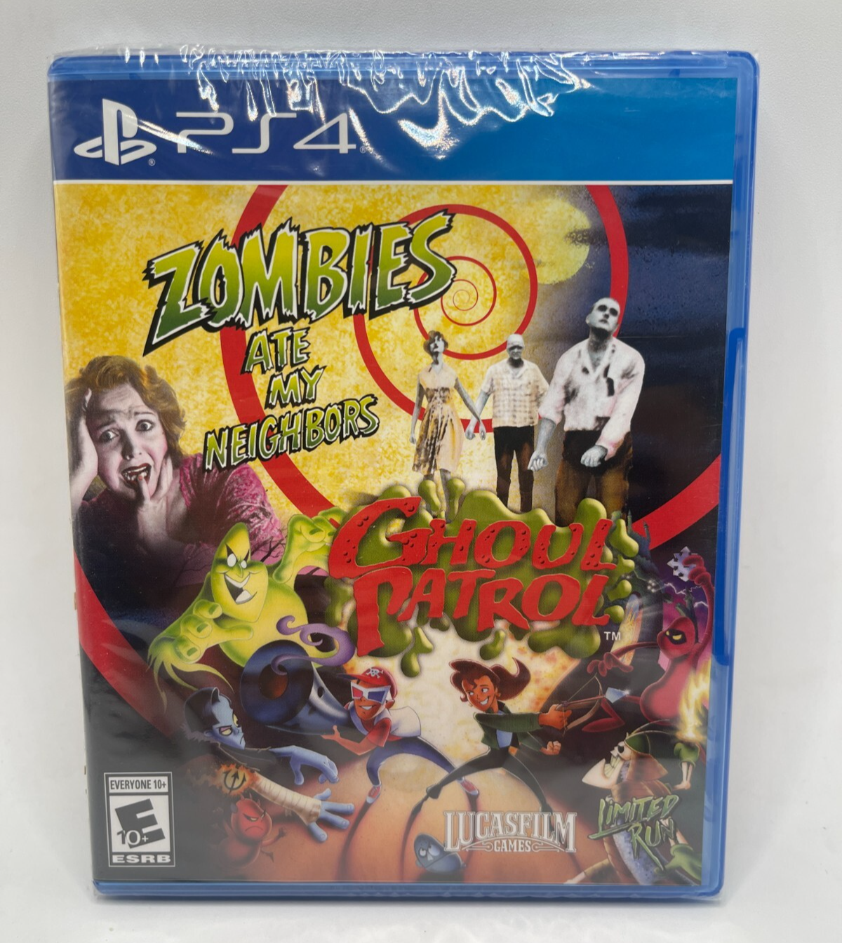 LIMITED RUN #414 ZOMBIES ATE MY NEIGHBORS & GHOUL PATROL PS4