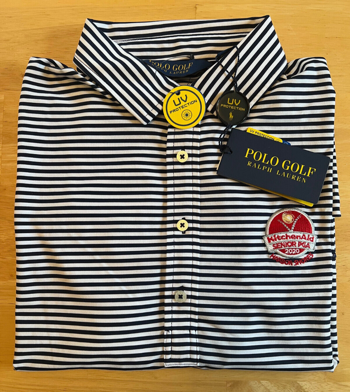 Polo Golf Ralph Lauren Shirt Mens Med. 2020 Sr. PGA Harbor