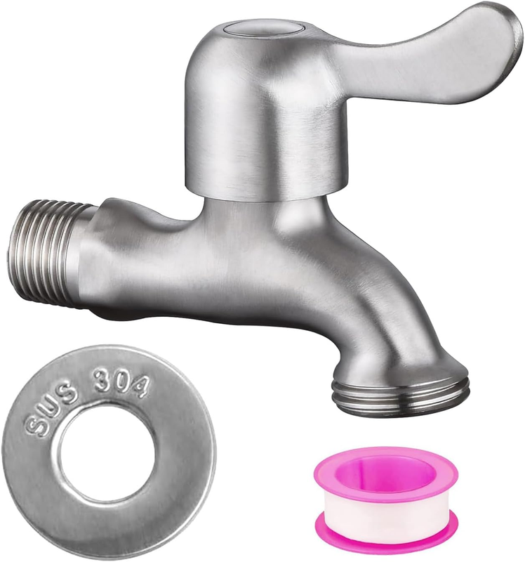 Stainless Steel Garden Hose Bibb,Garden Hose Connect Bibb Spigot,1/2