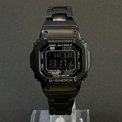 CASIO G-Shock GW-M5610 Series Solar Digital Multi Band 6 Water Resistant USED