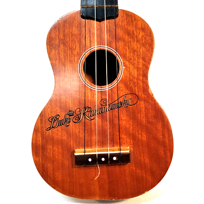 Vintage Hawaiian Duke Kahanamoku Ukulele 21