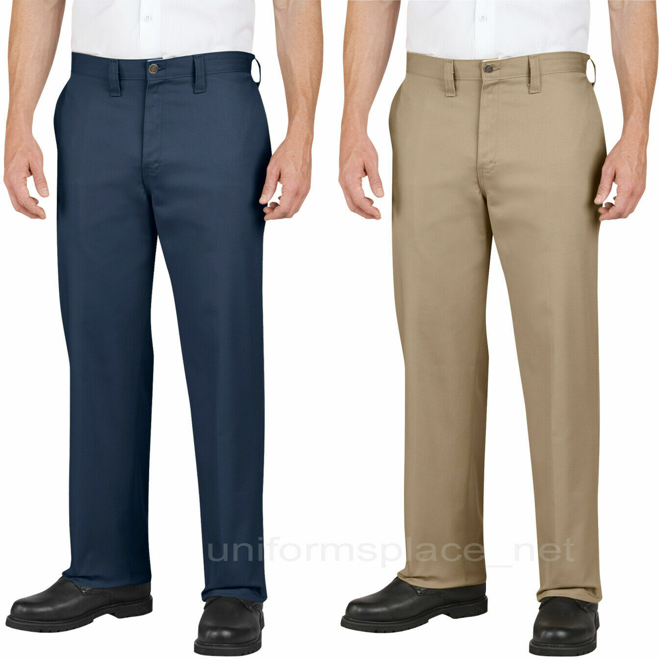 パンツ Dickies MIN-NANO FGZ STANDARD PANTS L Genuine Dickies Mens Flat Front Flex Pant, Slim Fit
