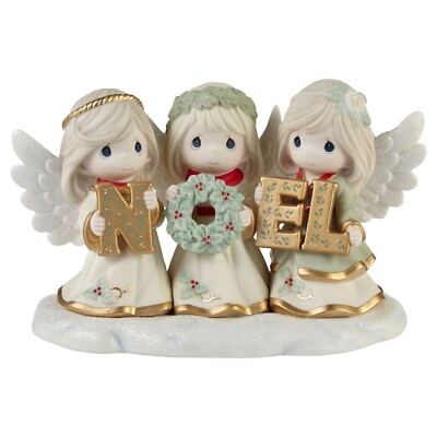 Precious Moments Christmas Angels Figurine Joyeux Noel Limited Edition 231035