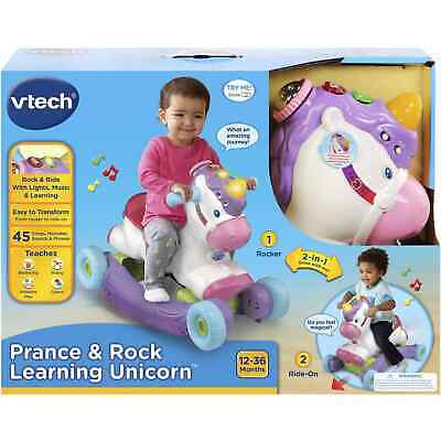 VTech Prance and Rock Learning Unicorn Multicolor, 12 to 36 Months
