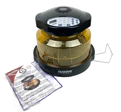 Nuwave Pro Plus Power Dome Infrared Oven Model 20601 Black Amber Dome NOB