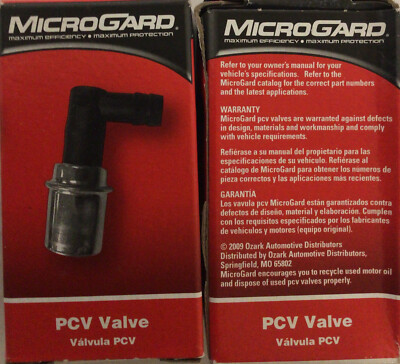 MicroGard Fram FV200 PCV Valve  2 Packs