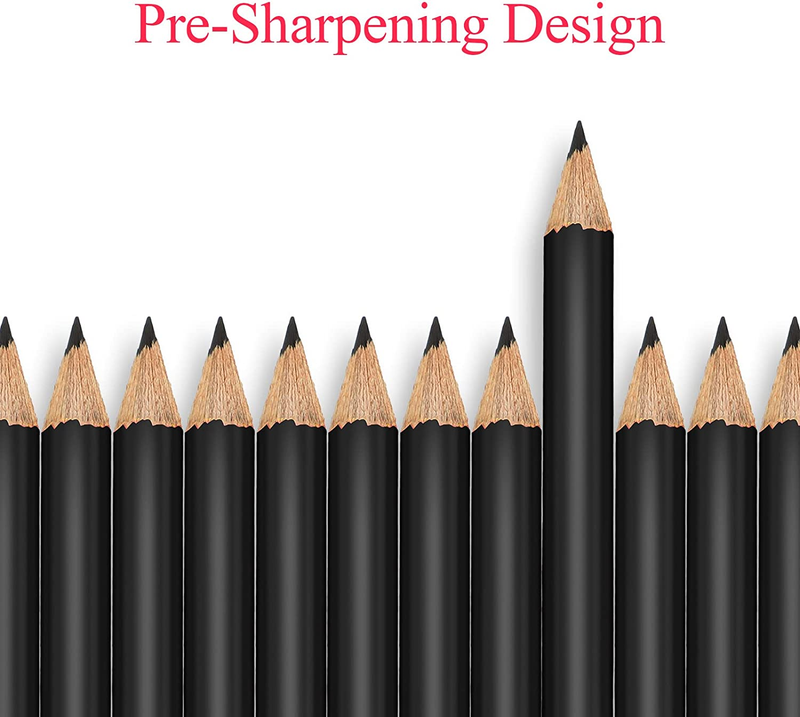 72 Pieces Golf Pencils Half Pencils with Eraser Baby Shower Pencils Mini Pencils