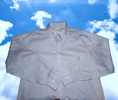 BROOKS BROTHERS $108 Lt Blue Dress Shirt REGENT Mens 16 2/3 ORIGINAL POLO SHIRT