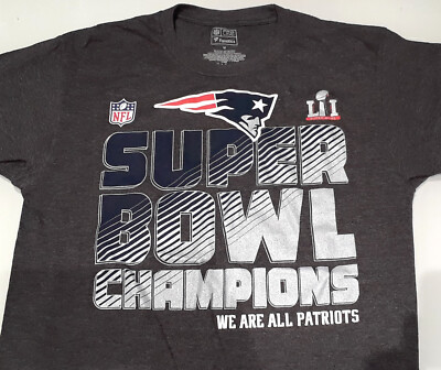 New England Patriots SUPER BOWL LI CHAMPIONS Locker Room T