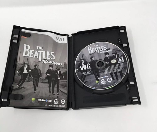 The BEATLES ROCKBAND WII 2009 ( Nintendo Wii Game) w/ Booklet Very Good