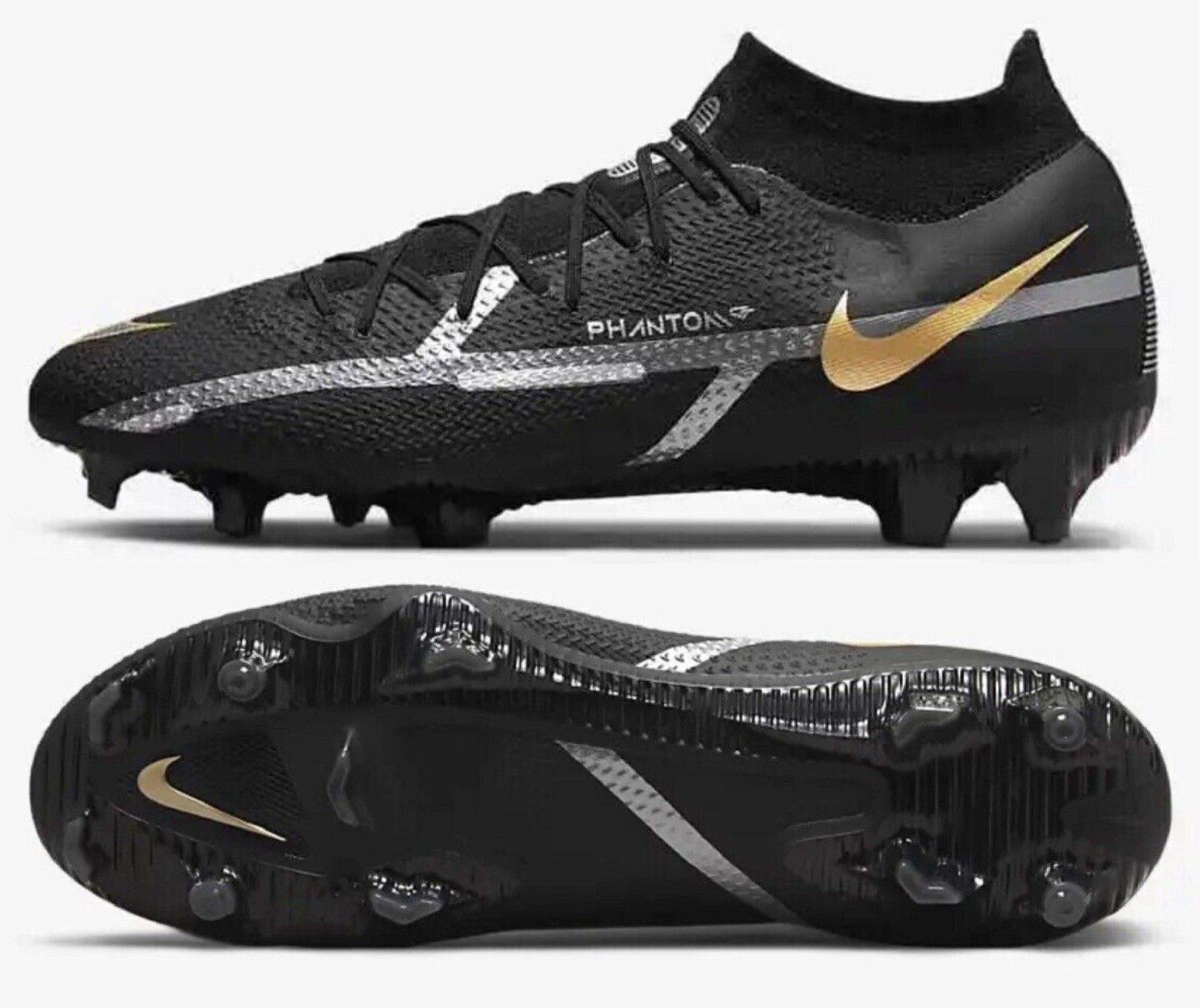 ナイキファントムgt2 NEW Nike Phantom GT2 Pro Dynamic Fit FG Soccer Cleats, Black