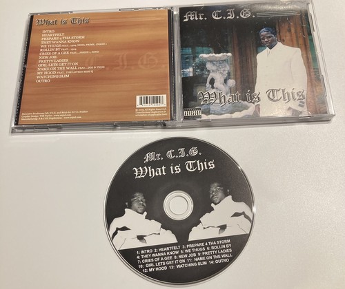 Mr C.I.G- What Is This G Funk 801655104026| eBay