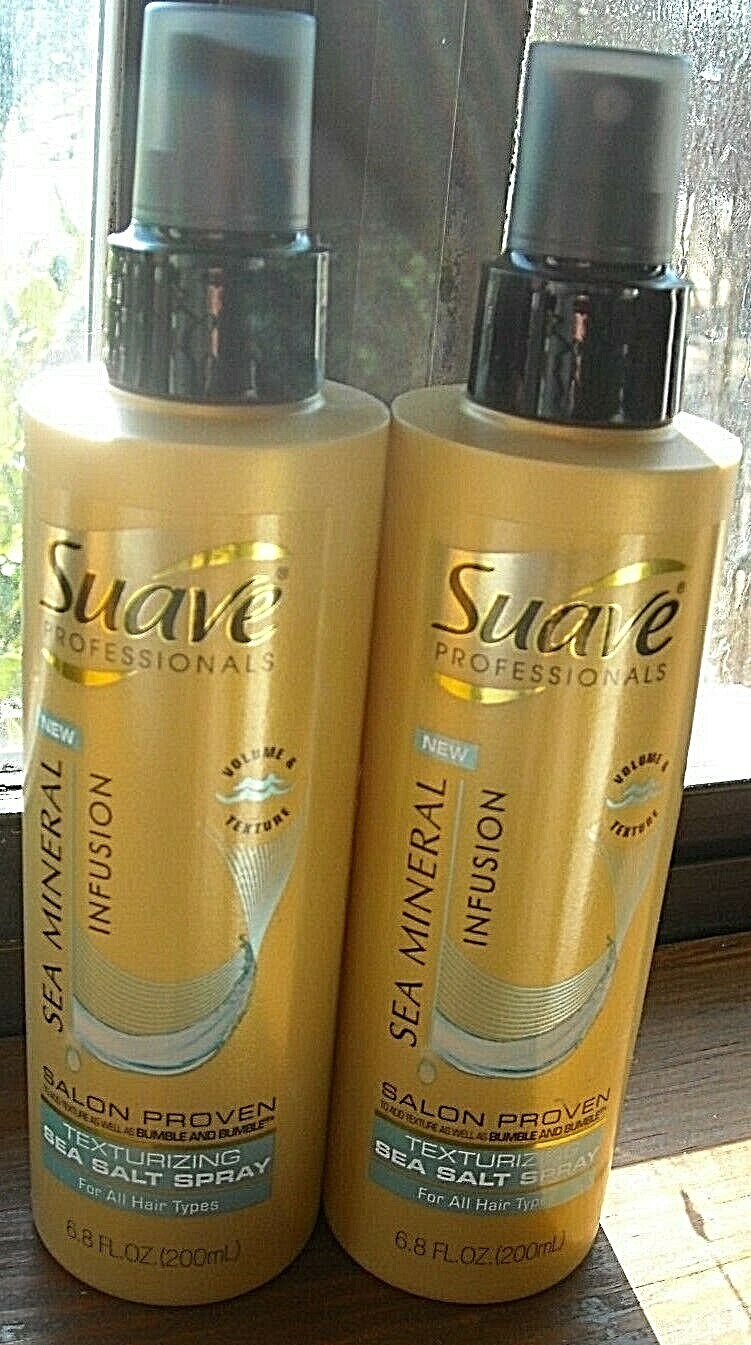 Lot 2Suave Professionals SEA SALT Infusion To ADd Texture And Volume 6.8oz. each