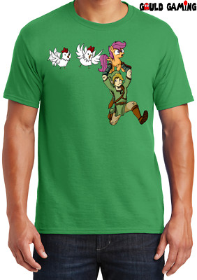 My Little Cucco T-Shirt Unisex Funny Cotton Adult Zelda My Little Pony Game New