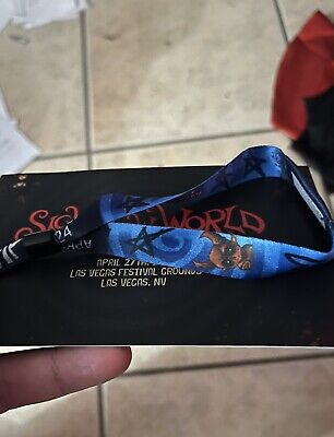 VIP SICK NEW WORLD WRISTBAND (One Only! Will Send ASAP)