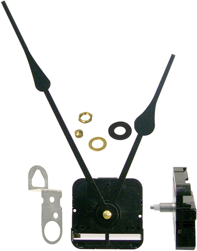 Hi Torque Clock Movement with Hands to Fit Dials up to 14 Inches in Diameter