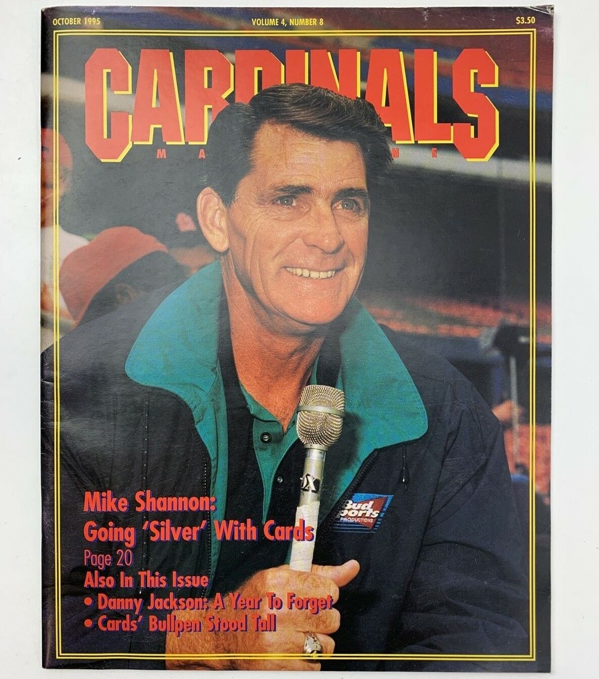 St Louis Cardinals Baseball Magazine October 1995 Volume 4 Num...