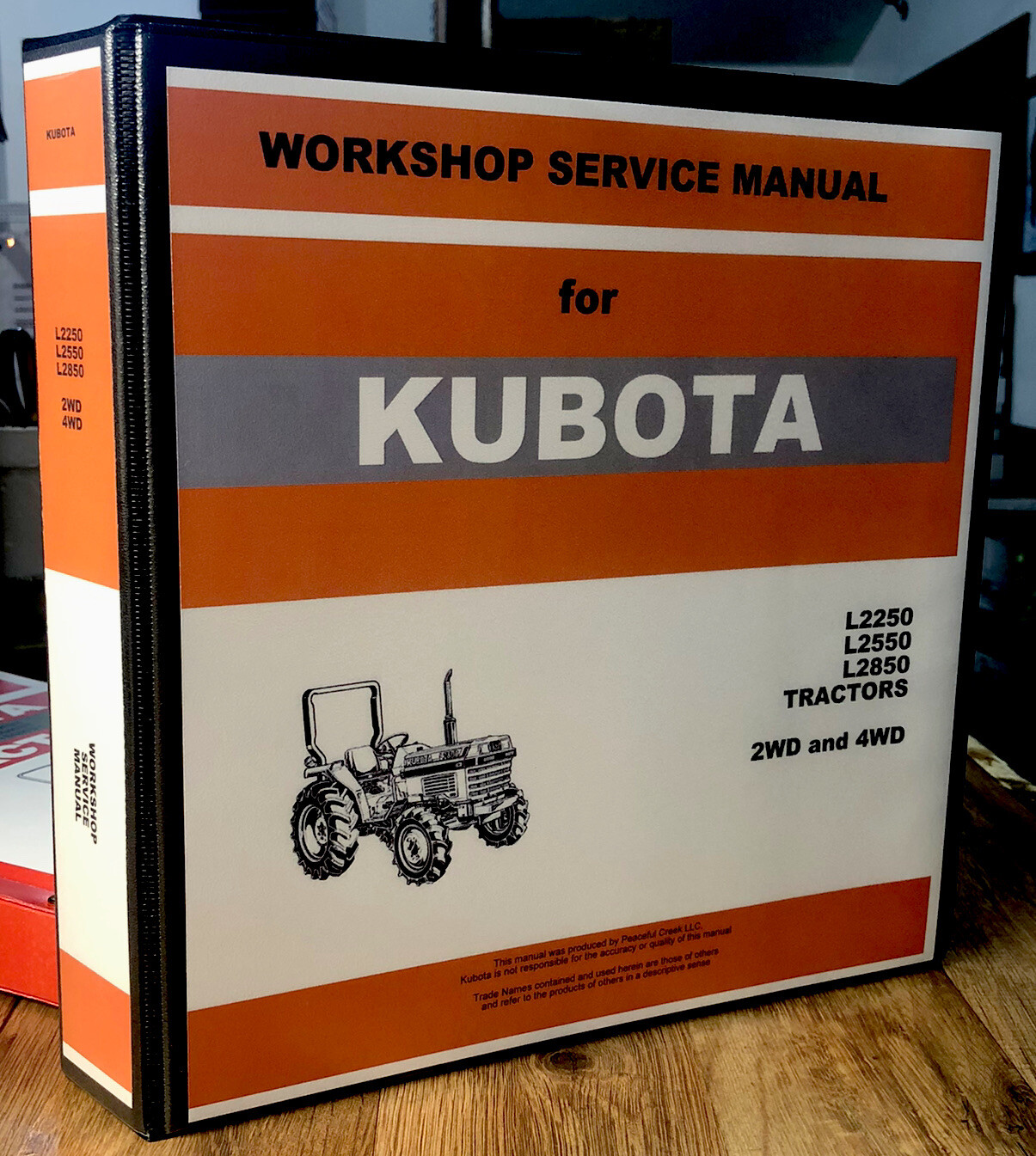 KUBOTA L2250 L2550 L2850 TRACTOR SERVICE REPAIR MANUAL SHOP BOOK OVERH