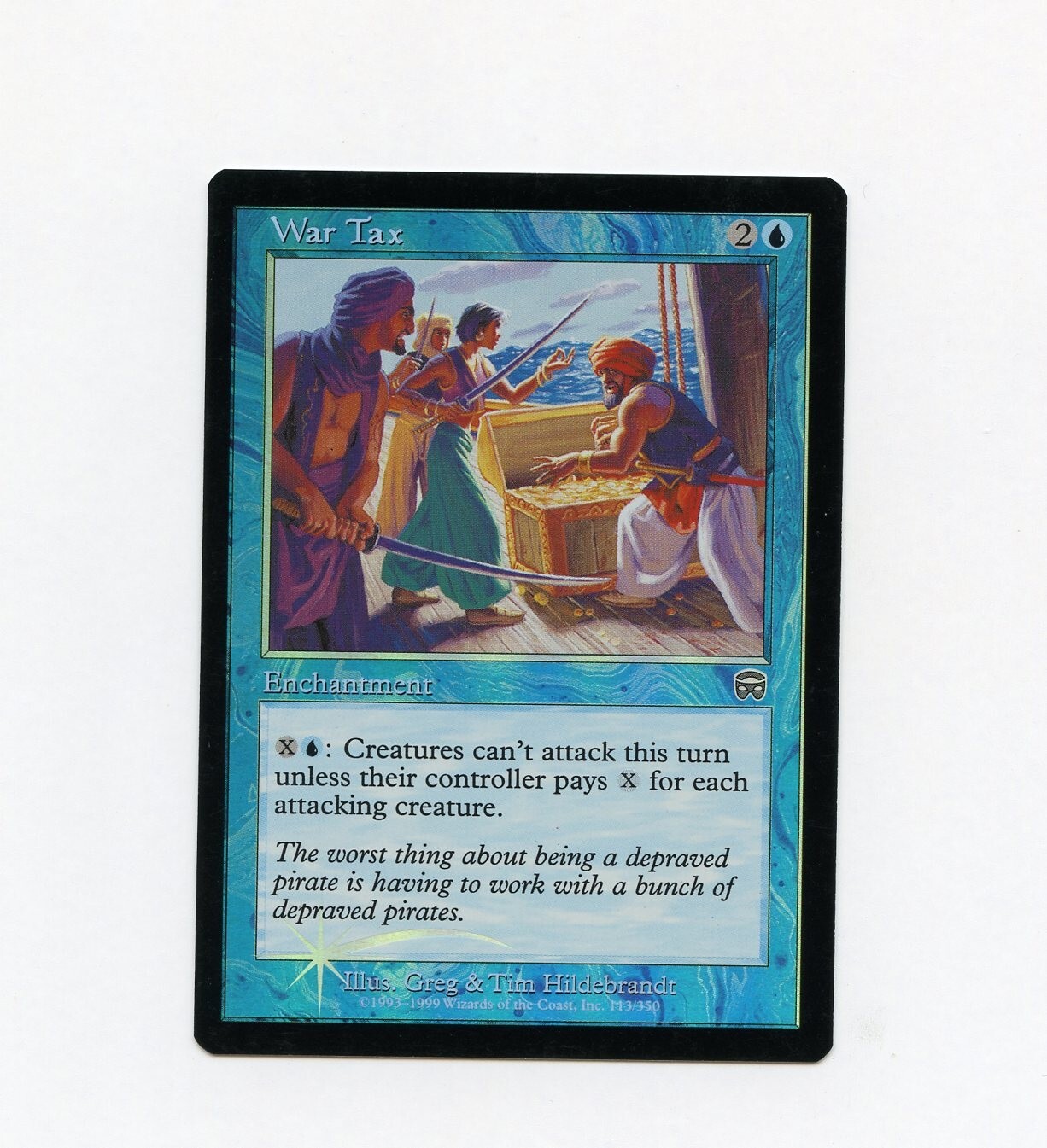 War Tax Mercadian Masques NM- FOIL Magic the Gathering MtG