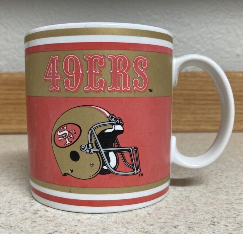 Vintage Pre-Owned 1980s San Francisco 49ers Football Coffee Cup Tea Mug Russ CO.