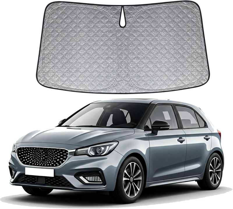 6 Layers Thick Windscreen Sunshade for MG MG3 2024-2025 Certified Foldable Winds