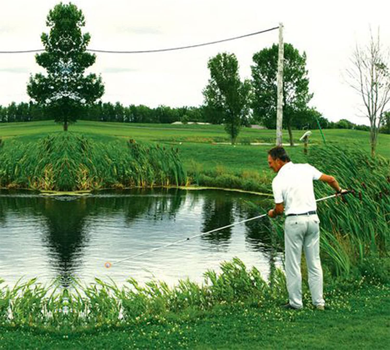 Golf Ball Retriever, 9/12/15/18Ft Aluminum Alloy Golf Ball Retriever Telescopic