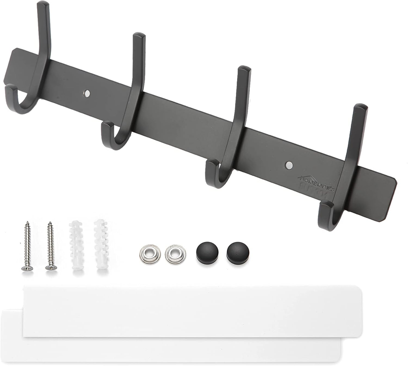 Hand Towel Hooks Rack Wall Mount Adhesive Stainless Steel Metal Coat Hangers for