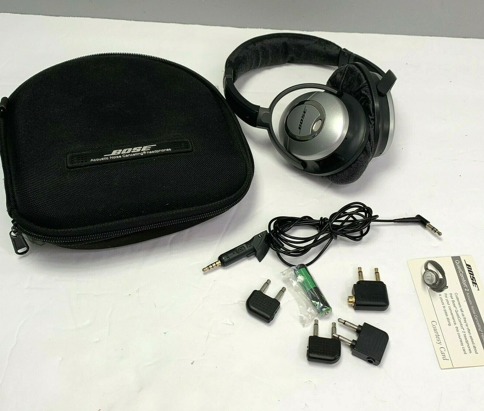 Bose Quiet Comfort headphones 美品 Bose Headphones Acoustic Noise Cancelling QC-2 Quiet Comfort