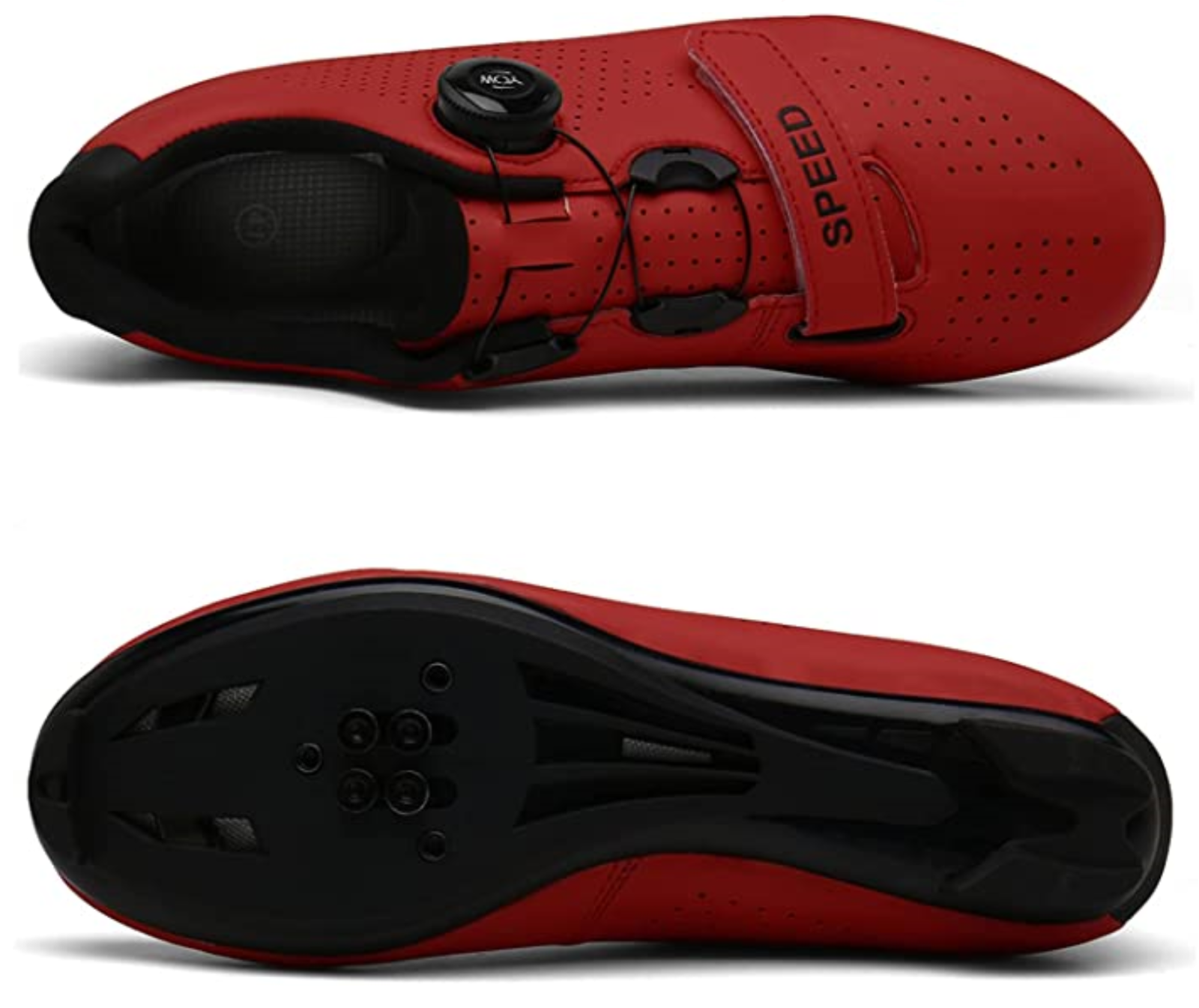 Scurtain Unisex Mens Womens Road Bike Cycling Shoes Riding Shoes with Compatible