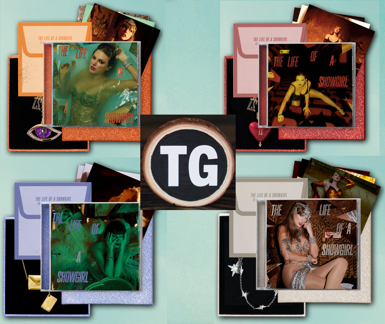 Taylor Swift - The Life of a Showgirl Deluxe CD Set/4