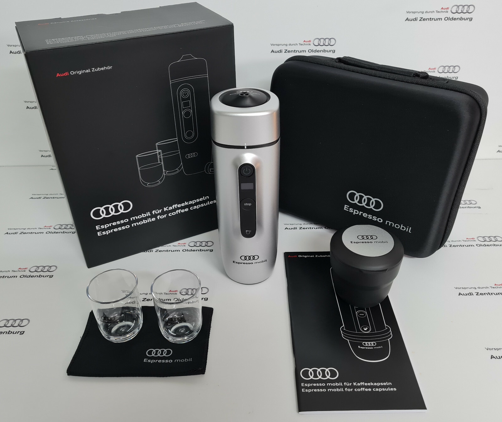 Original Audi Espresso mobil, 12V EspressoMaschine