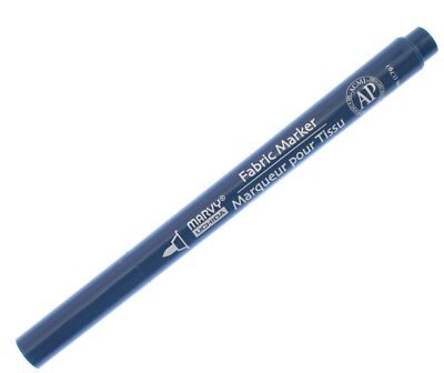 Uchida 522-C-33 Marvy Fine Point Fabric Marker Navy