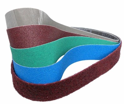 5x Gewebe Schleifband Schleifbänder Bandschleifer 100x915 mm Bandtyp & Korn