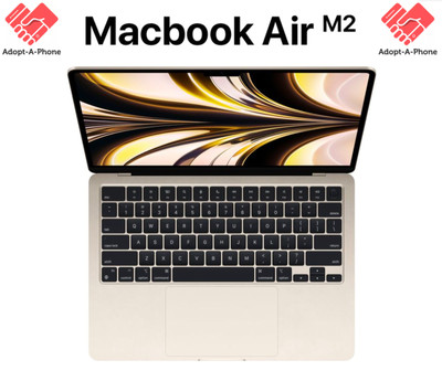 NEW*  Apple Macbook Air M2 2022 | Starlight White | 512GB SSD | 8GB RAM