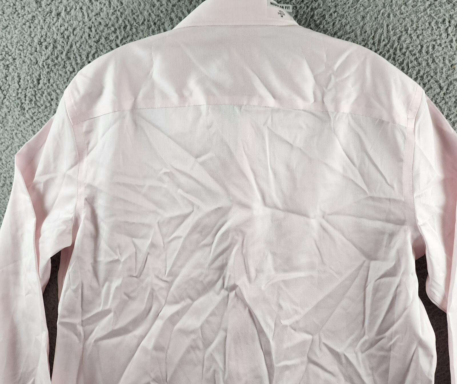 Calvin Klein Refined Cotton Stretch Regular Fit Dress Shirt Men's M 15.5 34/35 - Picture 16 of 16