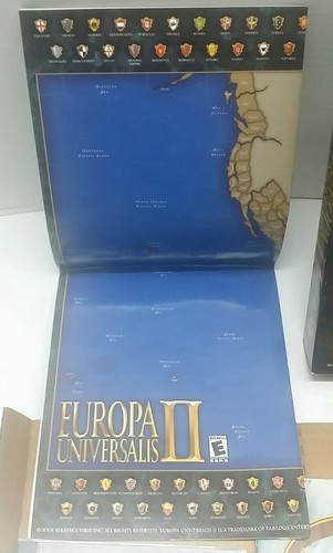 Europa Universalis II 2 PC CD lead nation to conquer war religion politics game!